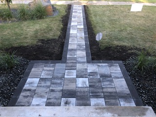 Stone walkway