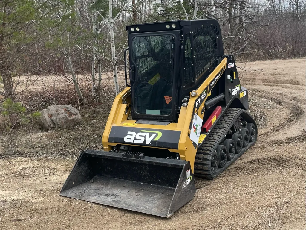 Bobcat ready for snow removal